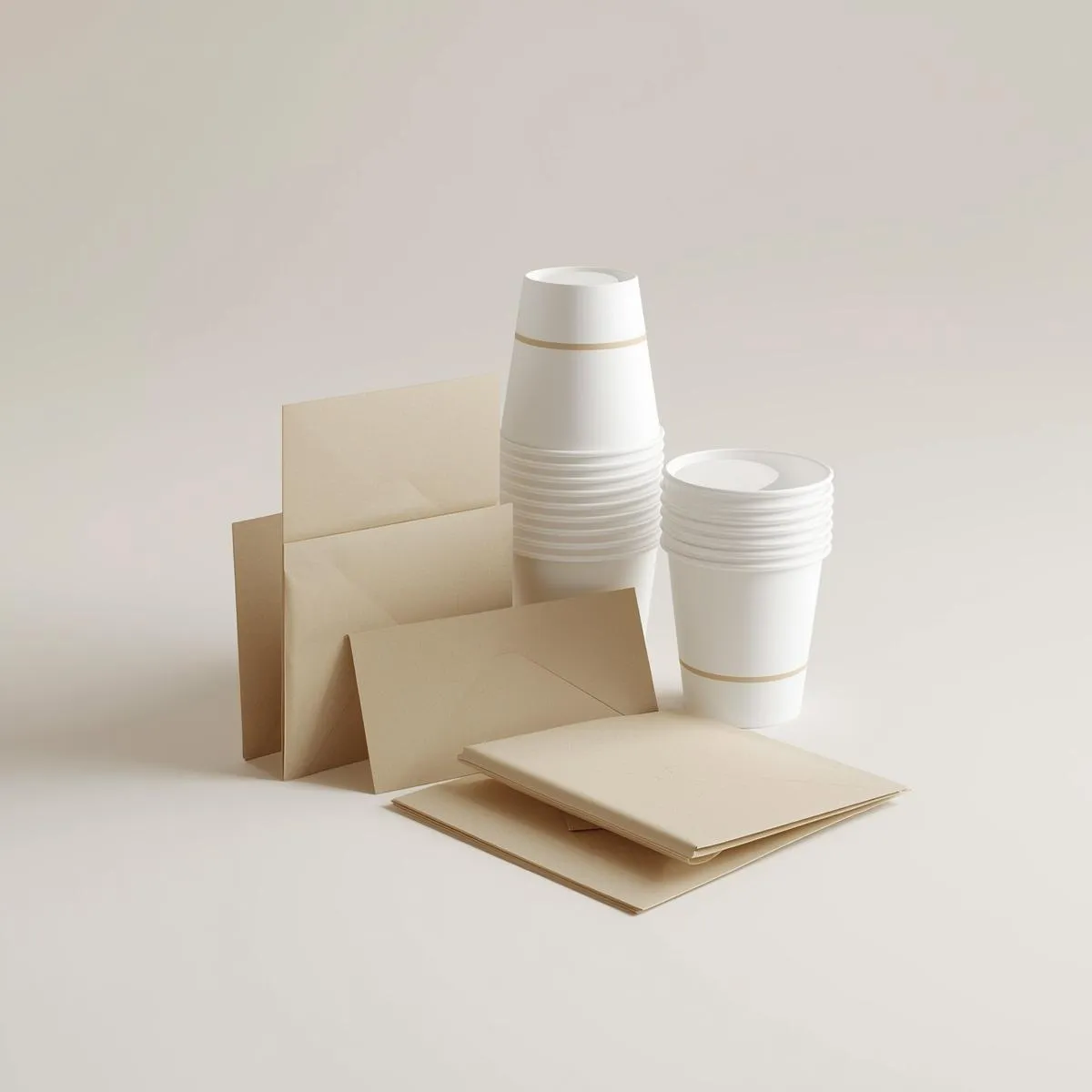 Paper Cup & Khakhi Lifafa